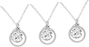 Ipetboom Stylish Rhinestone Magnifying Glass Pendant Necklace for Women Magnifier Lens Accessory for Reading Crafts and Everyday Use Durable and Comfortable Design