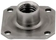 Valley billiard pool table leg adjustment plate