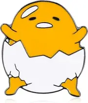 Medsor Cute Gudeta Egg Earrings Yellow Enamel Anime Egg Earrings For Girl