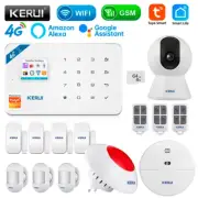 4G/WIFI Alarm for Home Wireless Residential Alarms Tuya Smart Alarm System Contr