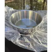Brand New Crate & Barrel Classic Wine Bottle Coaster Stainless Steel 269-646 -2O