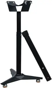 yskjyxgs adjustable farrier Stand,hoof stand for horses,hoof jack,horse hoof stand and Step on Hoof stand Black (Triangular base)
