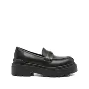 [Pinko] Pinko Logo-plaque Platform Loafers 36 IT BLACK