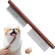 Spizummp Flea Comb for Dogs - Practical Dog Flea Comb Kitten Flea Comb,Scalp Cleaning Comb Reusable Fine Tooth Dandruff Remover for Dogs Cats Rabbits