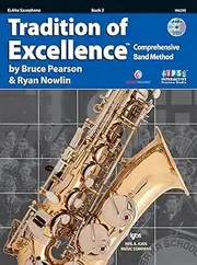 Neil A. Kjos Music Company Tradition of Excellence Book 2 for Alto Saxophone