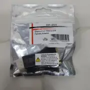 Compact DisplayPort Male to DVI Female Adapter #DPM-DVIF New!