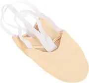 [Abaodam] Breathable Half Soles Dance Shoes for Women Comfortable Toe Protectors for Ballet Yoga Non Slip Design for Stability Lightweight Footwear Shimmering
