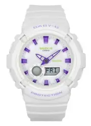 Casio Baby-G White Dial Quartz Sports 100M Ladies Women Watch BGA-280DN-7A