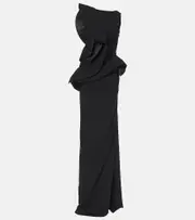 [Maticevski] Maticevski Fateful ruffled gown AU 8 black