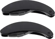 Beatifufu Dual-use Eyebrow Lash Comb Set Stainless Steel Perfect for Eyebrow Shaping Lash Separation Travel-friendly