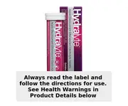 Hydralyte Effervescent Electrolyte Tablets Apple Blackcurrant 20 Pack