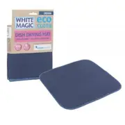 White Magic Drying Mat Denim 1Pk(Pack of 6)