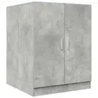 Washing Machine Cabinet Cupboard Shelf Rack Storage Organiser Bathroom vidaXL