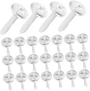 Housoutil 100pcs Two-Legged Nails Decorative Nails Metal Paper Fasteners Brads for Crafts Craft Beads Mini Brads Paper Fasteners Brads Craft DIY Brads Fasteners for Crafts Metal Brads