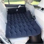 Car Air Inflatable Travel Mattress Bed Universal for Back Seat Multi Functional Sofa Pillow Outdoor Camping Mat Cushion(Black Not with Pump)
