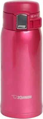 SM-SD36-PV Zojirushi Stainless Thermos Mug Bottle Pink 0.36L