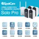 SpotCam Solo Pro 四路監視器套組 全無線 2.5K高畫質 免插電 超廣角160 戶外監視器 IP CAM