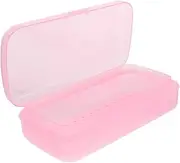FRCOLOR Uv Nail Tool Box Plastic Tray for Nail Art Tools Case Detachable Filter for Home Use
