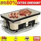 Japanese Korean Ceramic Hibachi BBQ Table Grill Griddle