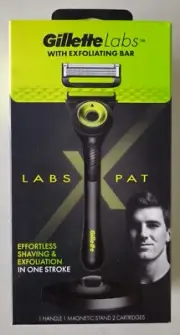 Gillette Labs With Exfoliation Bar Handle + Pack 1 Blades - BRAND NEW