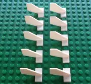 Lego Lot Of 10 Airplane Tail Fins 1x2 Base Plate New