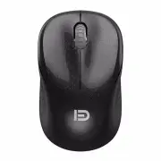 V10m 2.4GHz Wireless USB Rechargeable Mouse 1600DPI Ergonomic Silent Gaming Mouse Office Mice for Computer Laptop PC BLACK COLOR