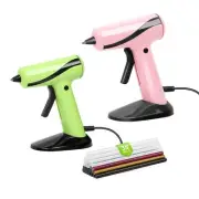Hot Glue Gun with 30 Pcs Premium Mini Hot Glue Sticks 2PCS Fast Preheating Ho...