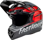 Bell Moto-10 Spherical MIPS Fasthouse DITD 25, motocross helmet , color: Black/Grey/Red/White , size: L