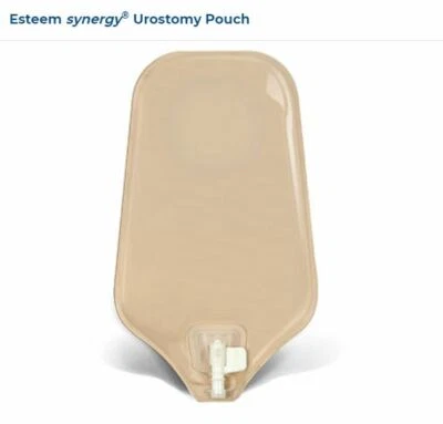 CONVATEC # 405451 Esteem synergy® Urostomy Pouch SMALL, TRANSP. - NEW BOX of 10