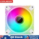 _ 120mm Chassis Fan 12V 4PIN PWM Luminous Chassis Cooling Fan Computer Accessori