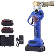 Portable Electric Pruning Shears, Cordless Gardening Secateurs 45Mm Cutting Diameter Powerful Pruning Scissors with 2 Battery, for Pruning Trees and Shrubs and Fruit Trees
