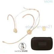 Foldable Condenser Head Mic Microphone for Shure 4Pin XLR mini with case