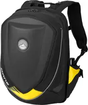 DANE Olby Motorcycle Backpack, black-yellow, Size 11-20l for Men Black Yellow