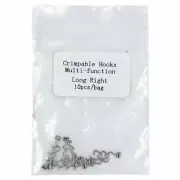 Dental Orthodontic Spiral Crimpable Cross hooks Multi-fuction LongType Right