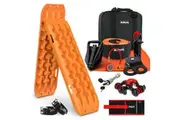 X-BULL Winch Recovery Kit with Recovery Tracks Boards Gen 3.0 Snatch Strap Off Road 4WD