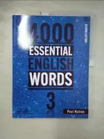 【書寶二手書T1／語言學習_KNG】4000 ESSENTIAL ENGLISH WORDS 3 2/E