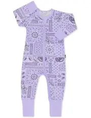 [Bonds] Print Zip Wondersuit in Paisley