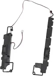 Left and Right Internal Speaker Replacement Set, ABS Laptop Replacement Built in Internal Speaker Universal Compatible for Dell 3542 3442 3541 3543 Black