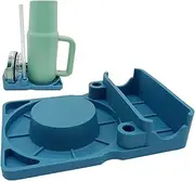 Bottle Drying Rack, Cup Holder Drainer Rack, Freestanding Silicone Quick Dryer for 30-40 Oz Cups, Drinking Accessories