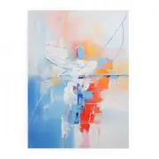 Abstract Painting Multicolor Canvas Print