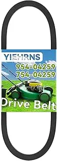 954-04259 754-04259 Drive Belt 3/8"X34" Replacement for MTD Cub Cadet Troy Bilt 21 inch Walk Behind 754-04259 754-04259A 954-04259 954-04259A Lawn Mower Deck Belt