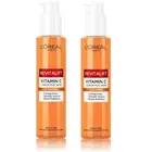 2 x L'Oreal Paris Revitalift Face Cleansing Gel Foam Vitamin C Salicylic Acid