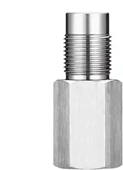 Car Oxygen Sensor Connector, Automotive Oxygen Sensor Fittings Connector, M18X1.5 Quick Connect Automotive Tools Stainless Steel for Various Models