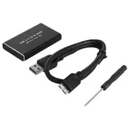 2X(MSATA to USB 3.0 SSD Storage Case Adapter for 30x50mm 30x30mm MSATA SSD S2L5)