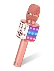 Karaoke Microphone for Adults, Wireless Bluetooth Microphone for Singing