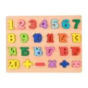 Wooden Alphabet Puzzle Toys ABC Letter and Puzzle for Toddlers 18+ Months5012
