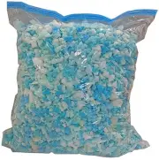 Premium Density High Grade Shredded Memory Foam Inserts for Pillows, Bean Bag,