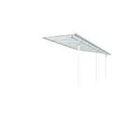 Canopia 3000 x 4250 x 3000mm Sierra Twinwall Roof DIY Patio Kit