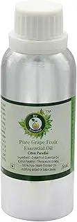 Grape Fruit Essential Oil | Citrus Paradisi | Grapefruit Essential Oil | Grapefruit Oil | For Diffuser | 100% Pure Natural | Steam Distilled | Therapeutic Grade | 630ml | 21oz By R V Essential