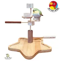 在飛比找蝦皮商城優惠-MY PET BIRD 綠繡眼專屬站架 W327B